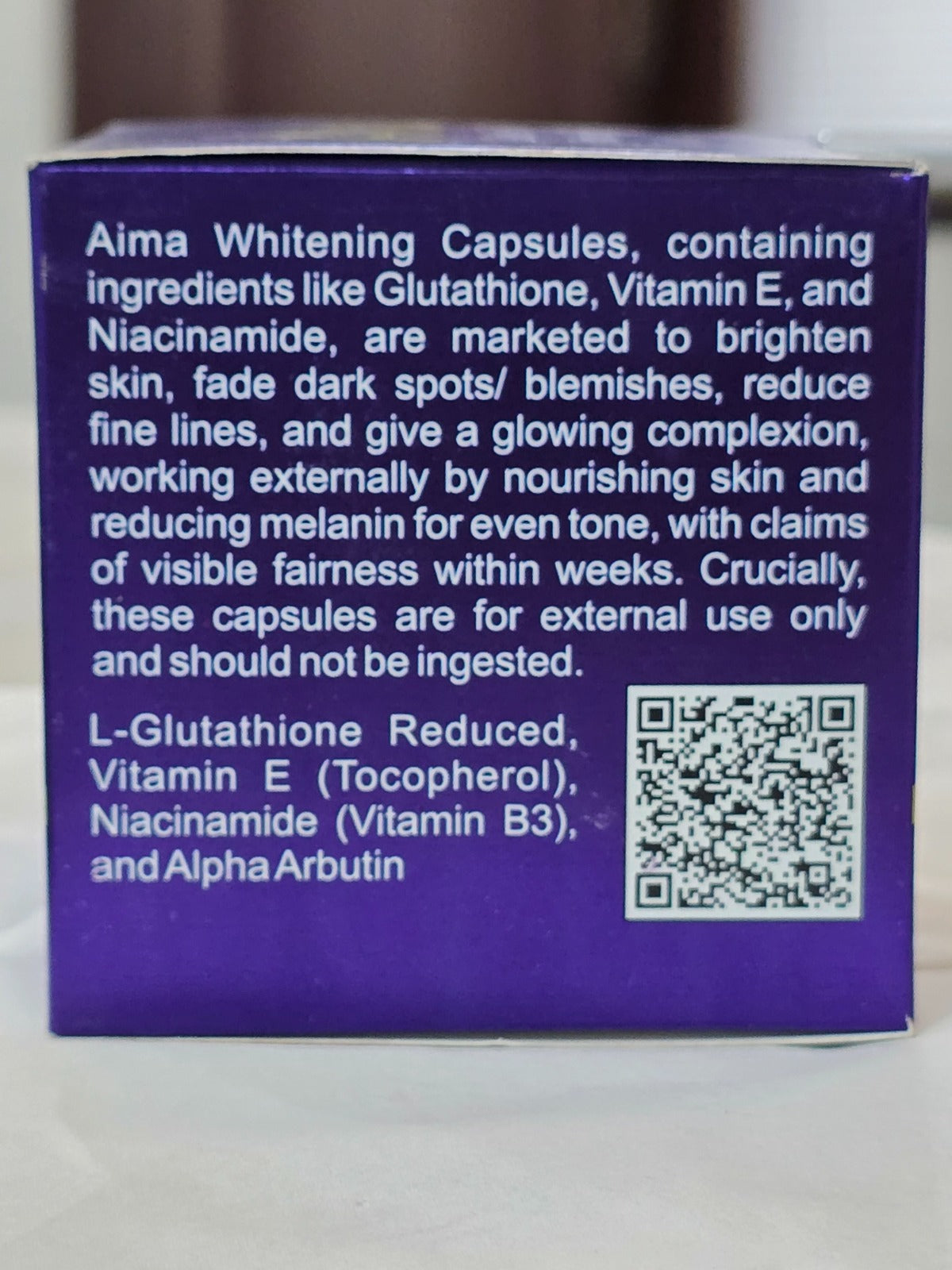 Aima Gluta White Vitamin Capsules